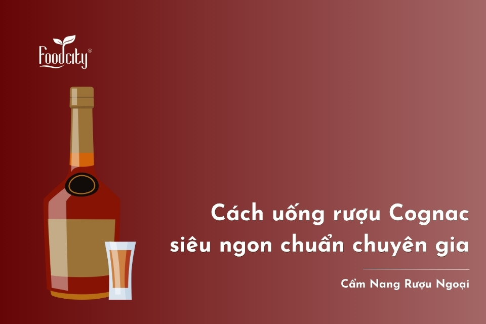 Cách uống rượu Cognac siêu ngon chuẩn chuyên gia Cách uống rượu Cognac siêu ngon chuẩn chuyên gia