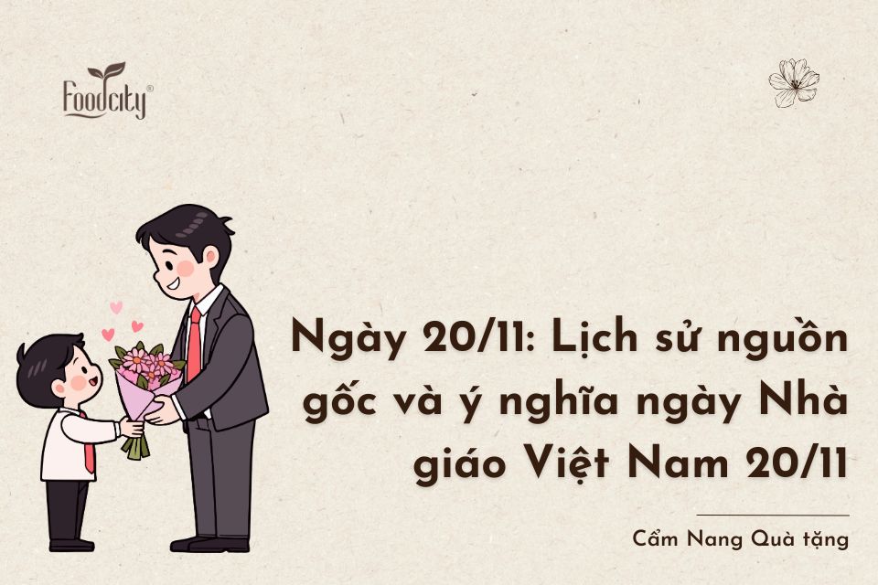 Ngày 20/11: Lịch sử nguồn gốc và ý nghĩa ngày Nhà giáo Việt Nam 20/11