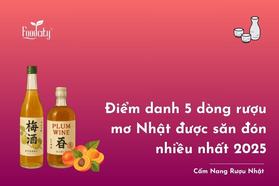 Top 5 chai rượu mơ Nhật Bản bán chạy năm 2025 Top 5 chai rượu mơ Nhật Bản bán chạy năm 2025