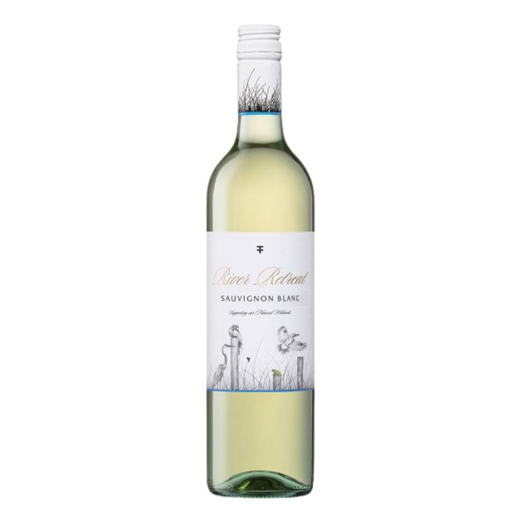 Rượu vang trắng River Retreat – Sauvignon Blanc (11.5%) 750ml (Úc)