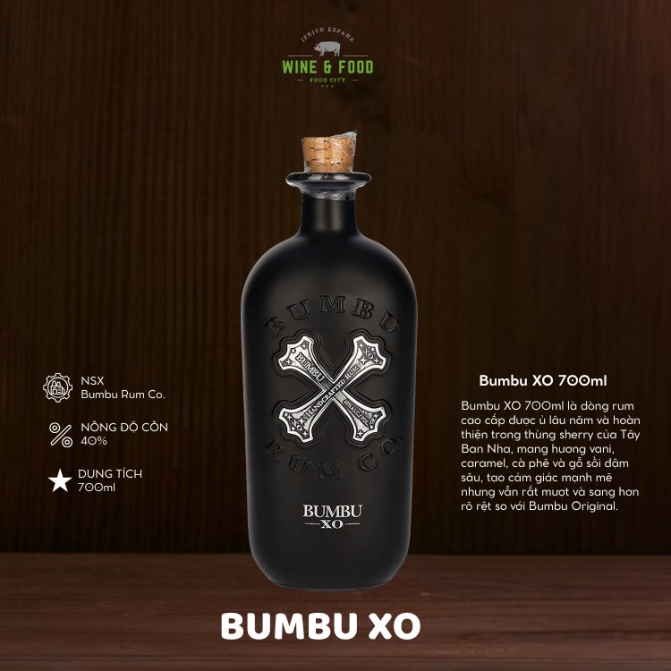 Rượu Bumbu XO 700ml chính hãng