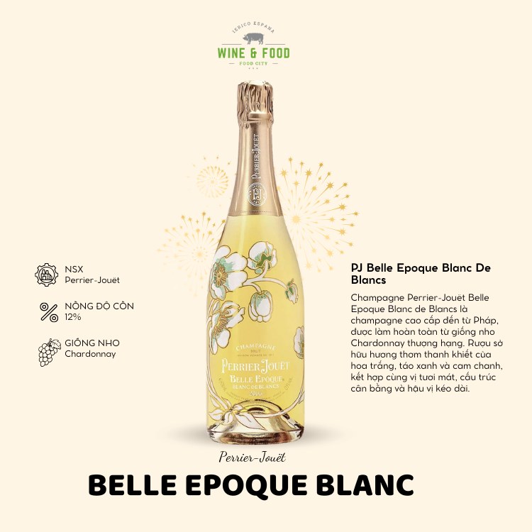 Champagne Perrier-Jouet Belle Epoque Blanc De Blancs