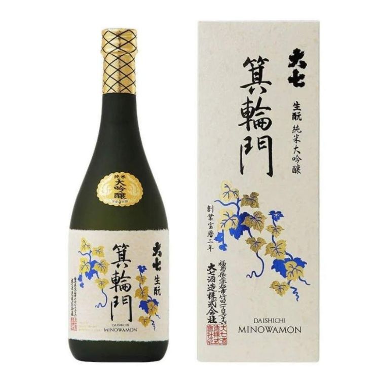 Rượu Sake Daishichi Minowamon Junmai Daiginjo 720ml 15%