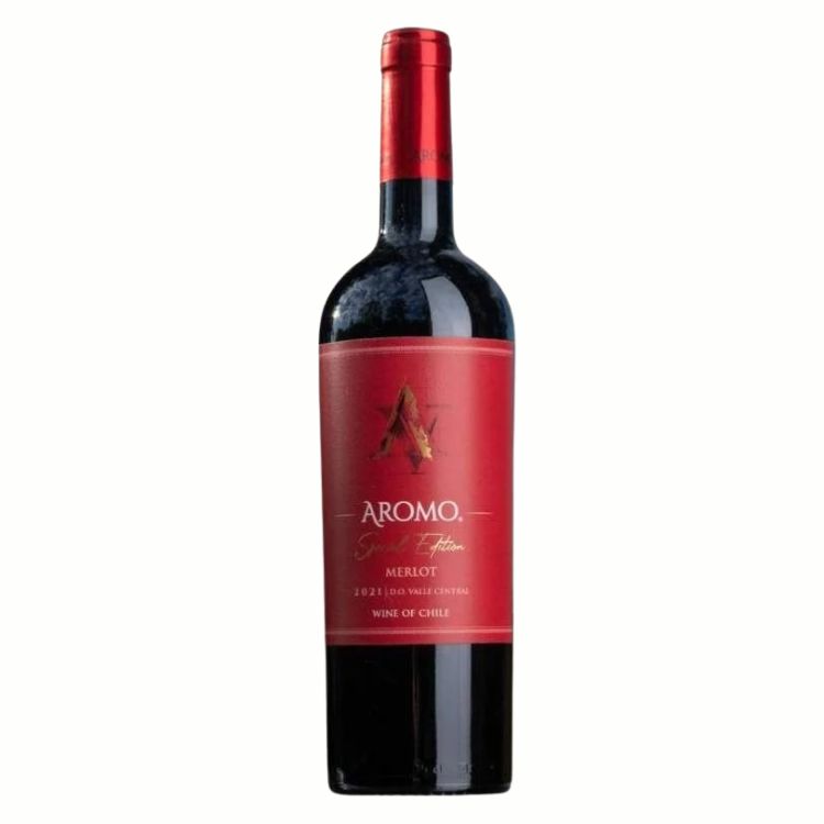 Rượu vang đỏ Aromo Special Edition - Merlot (13%/Vol) 750ml (Chile)