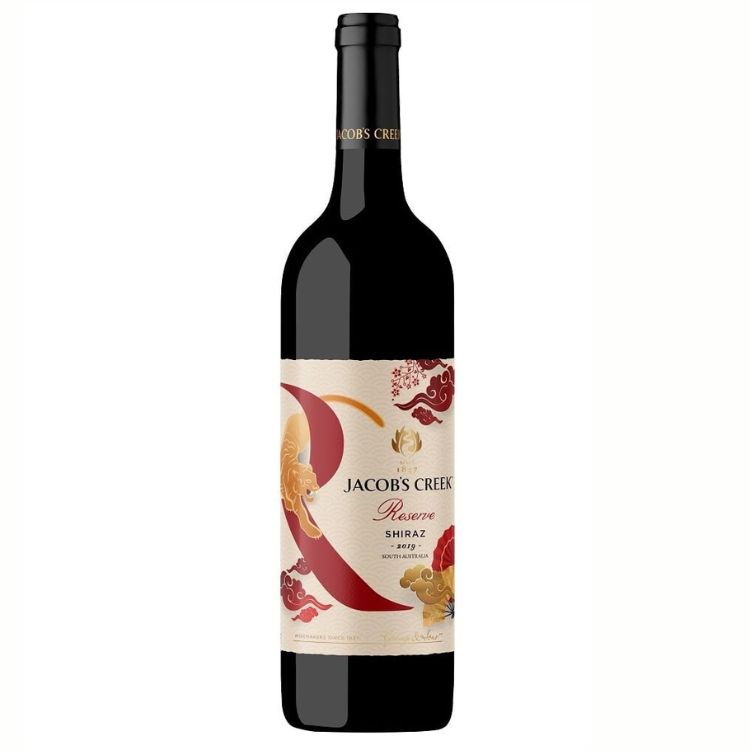 Rượu vang đỏ Úc Jacob Creek Reserve Shiraz 6X75CL