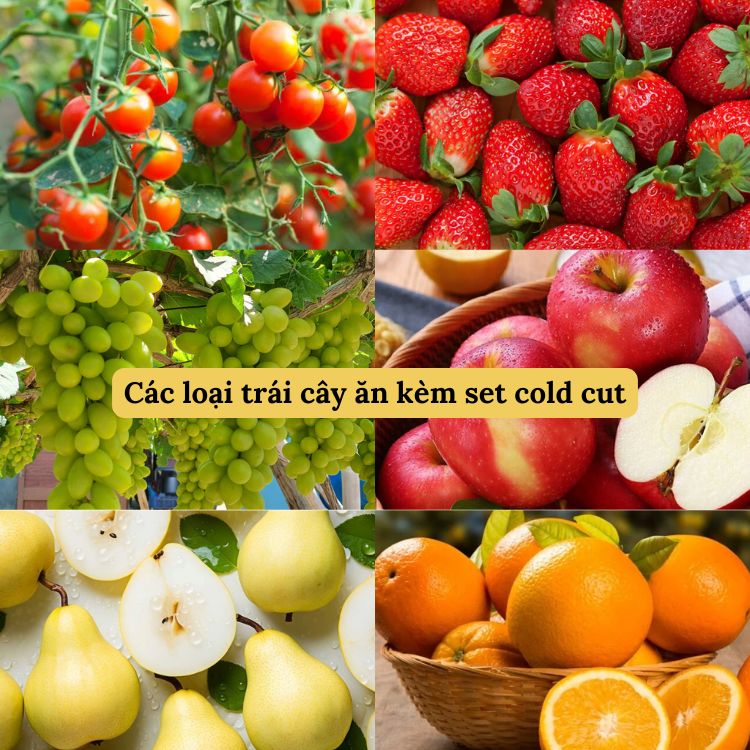 các loại trái cây