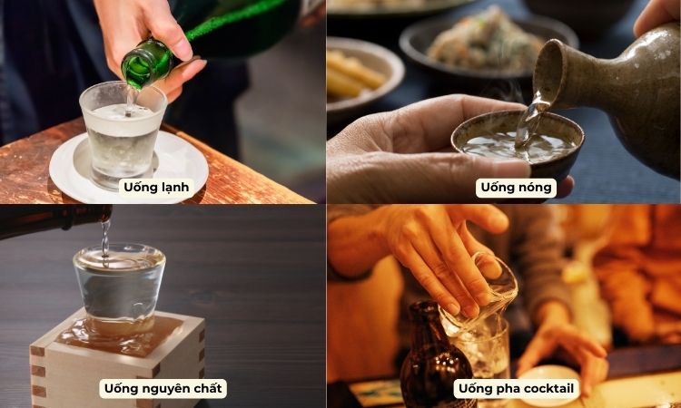 cách thưởng thức rượu nhật