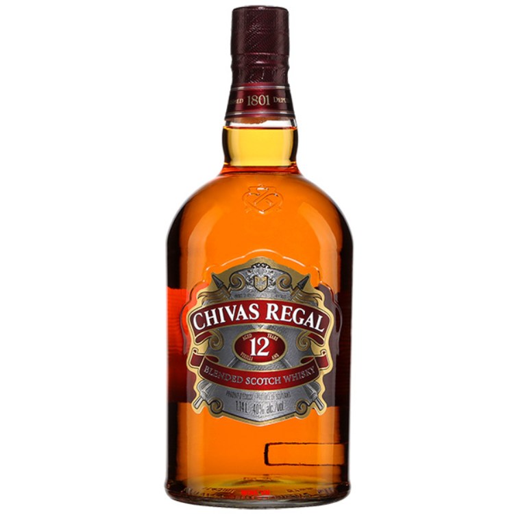 chai rượu chivas 12 