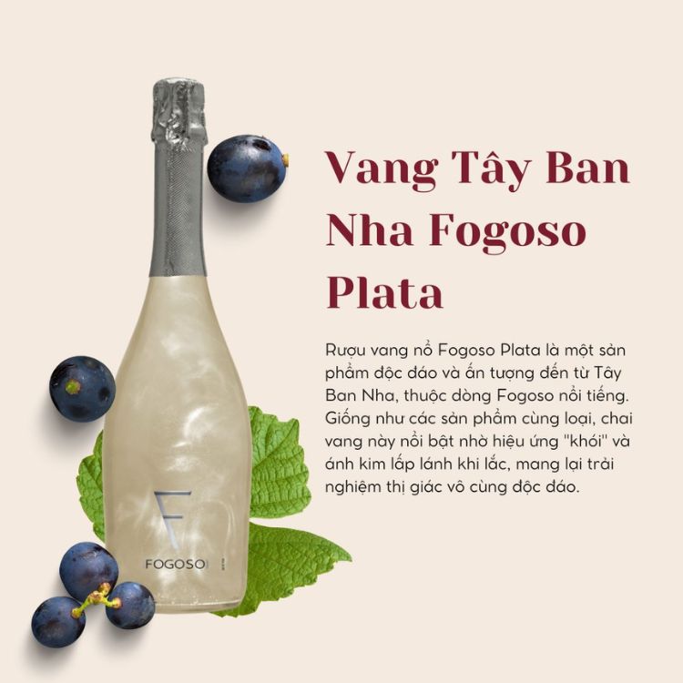 champagne fogoso plata