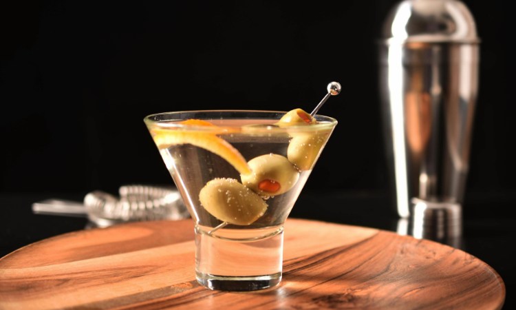 cocktail gin martini