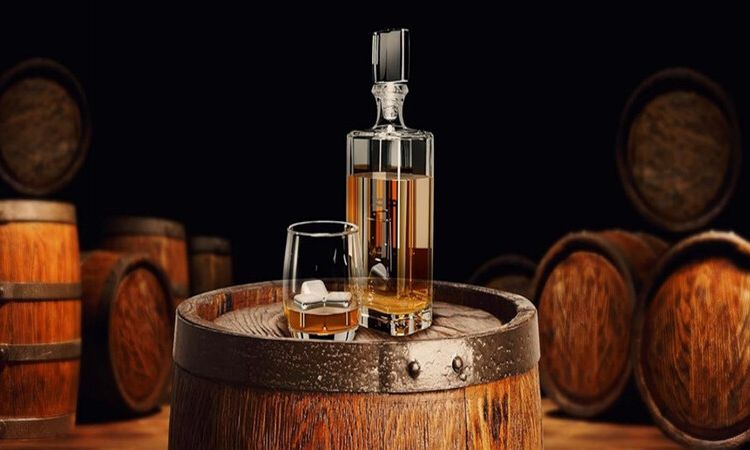 đóng chai whisky