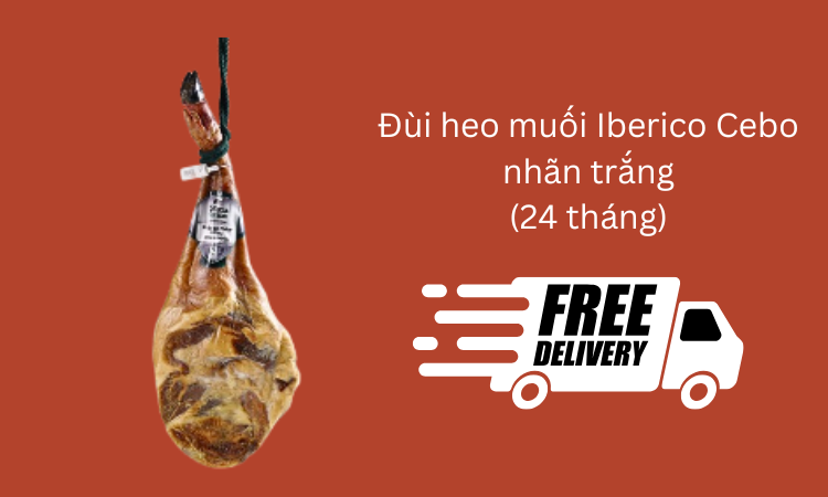 đùi heo muối iberico cebo