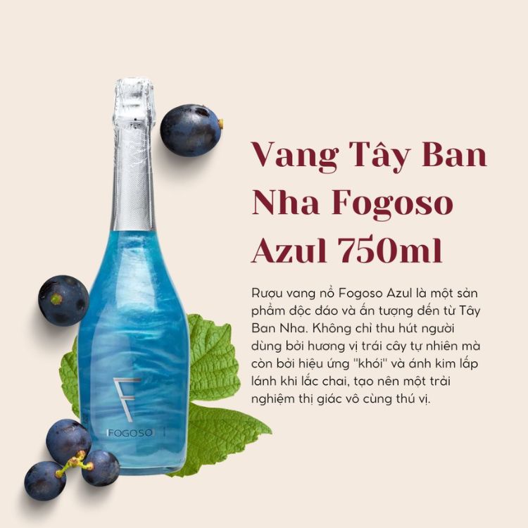 fogoso azul