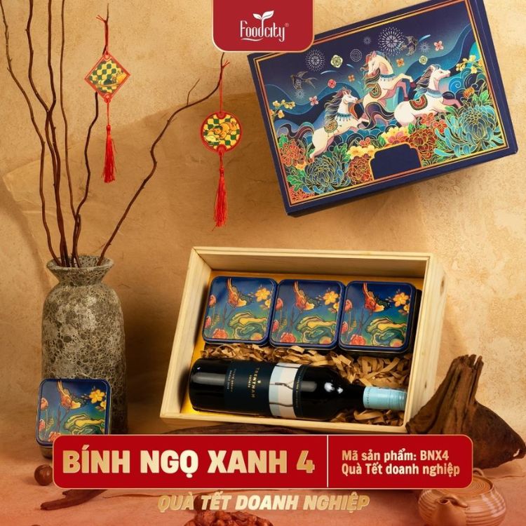 hộp quà rượu vang tết bính ngọ