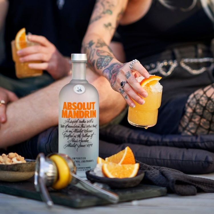 hương cam quýt từ absolut mandrin