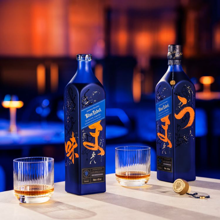 hương vị rượu johnnie walker blue umami