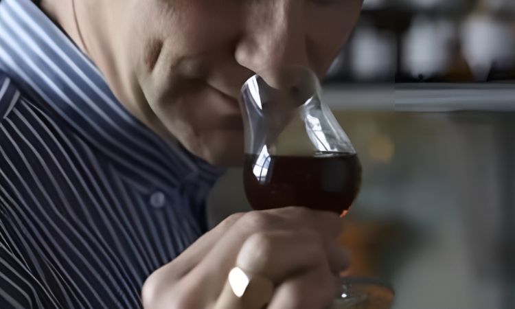 ngửi mùi rượu ngoại
