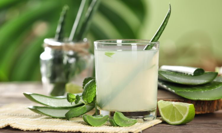 nha đam thức uống thanh mát ngày tết
