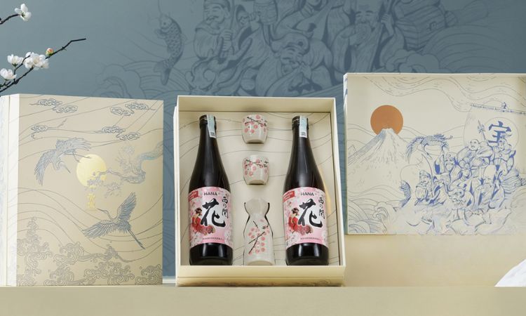 quà tặng sake thất phúc thần