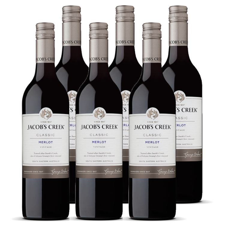 rượu vang đỏ jacob creek merlot