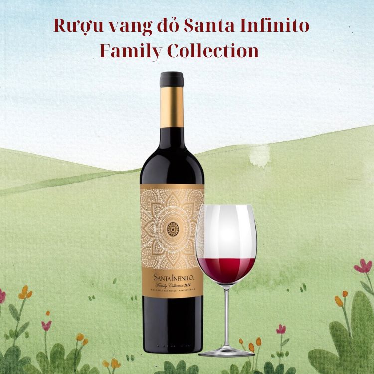 rượu vang đỏ santa infinito