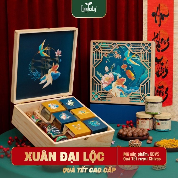 set quà tặng rượu chivas 13