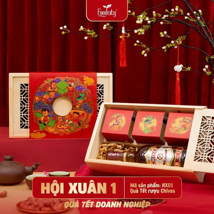 set quà tặng rượu chivas