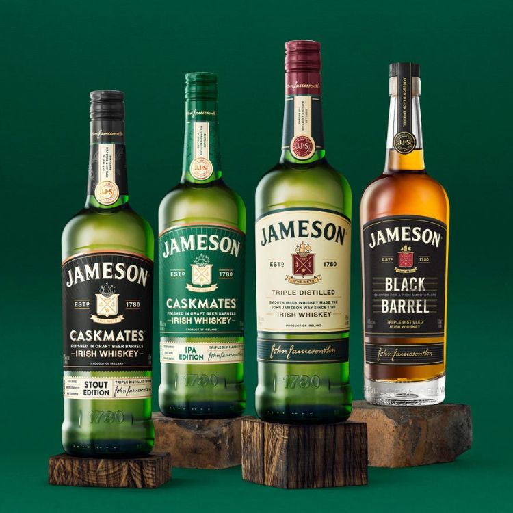 thương hiệu rượu jameson whisky
