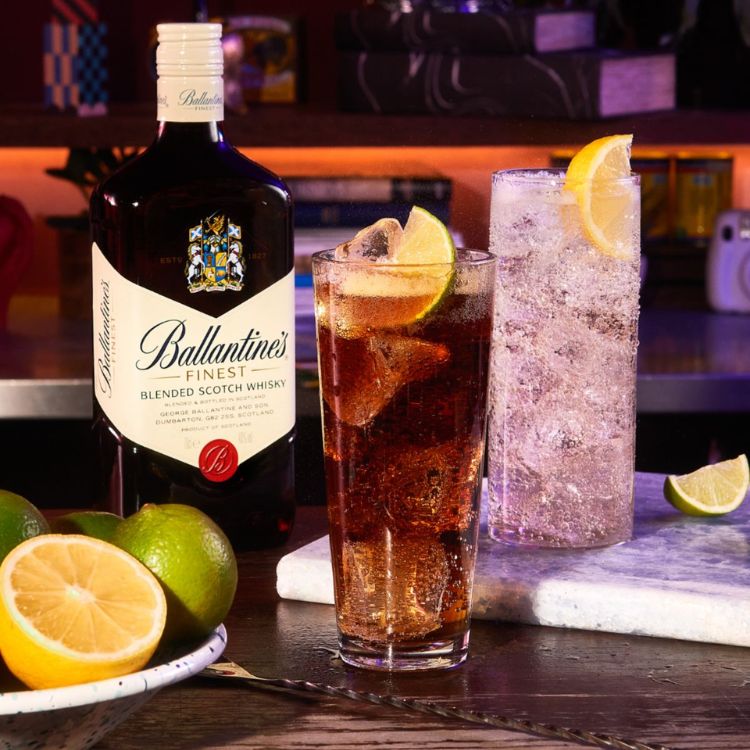 thưởng thức ballantines finest