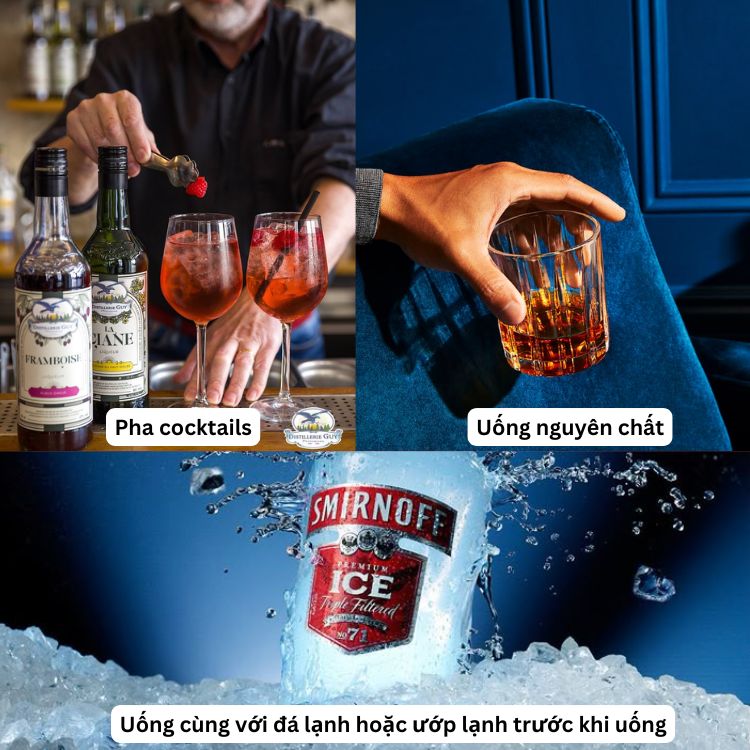 thưởng thức rượu ngoại