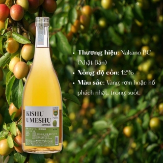 rượu mơ kishu truyền thống