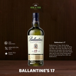 Rượu Ballantines 17 YO 700ml 