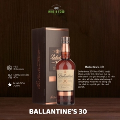 Ballantine's Aged 30 Years Blended Scotch Whisky