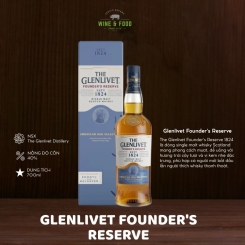 Rượu The Glenlivet Founder's Reserve 1824 Whisky Scotland