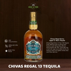 Chivas Regal Extra Aged 13 Years Tequila Cask Selection Blended Scotch Whisky