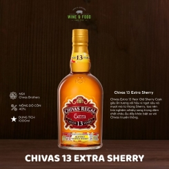 Rượu Chivas 13 Extra ủ thùng Sherry Cask 700ml