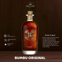 Rượu Bumbu Original 700ml chính hãng