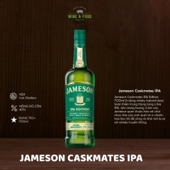 Rượu Jameson Caskmates IPA Edition 700ml 