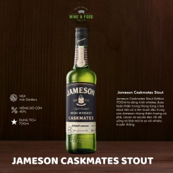 Rượu Jameson Caskmates Stout Edition 700ml