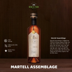 Rượu Martell Assemblage 3Millesimes 700ml chính hãng