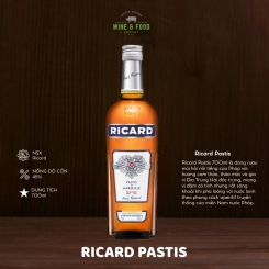 Rượu mùi Ricard Pastis 700ml chính hãng