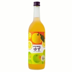 Rượu mơ Nhật Bản Nakano Yuzu vị chanh Nhật 720ml 12%