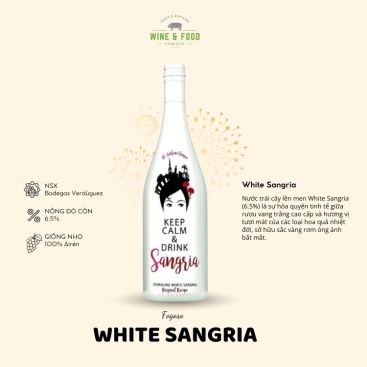 Nước trái cây lên men White Sangria (6.5%)
