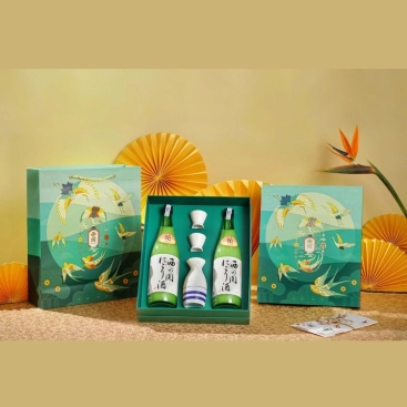 Hộp quà đôi Việt Nhật Sake Nishino Seki Nigori Zake 720ml 15%