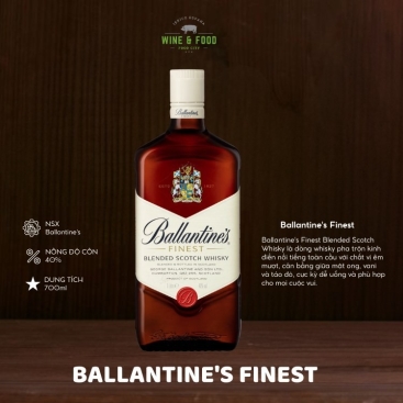 Ballantine's Finest Blended Scotch Whisky 700ml