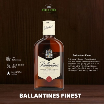 Rượu Ballantines Finest 200ml 
