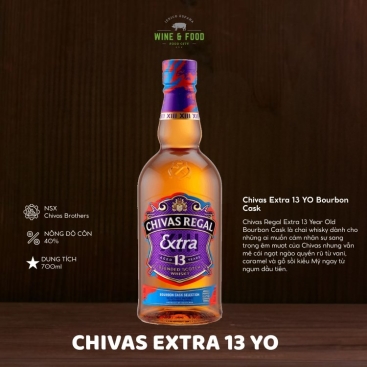 Rượu Chivas Extra 13 YO Bourbon Cask 700ml
