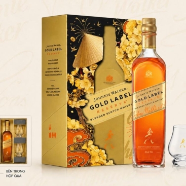 Hộp quà rượu Johnnie Walker Gold Label Reserve - Rượu Tết 2027