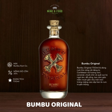 Rượu Bumbu Original 700ml chính hãng