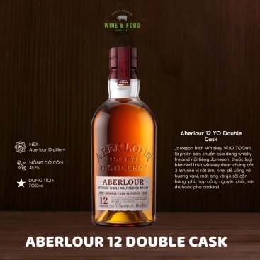 Rượu Aberlour 12 YO Double Cask 700ml 